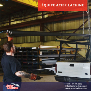 Equipe Acier Lachine Le personnel de lentrepôt Acier Lachine Montreal QC