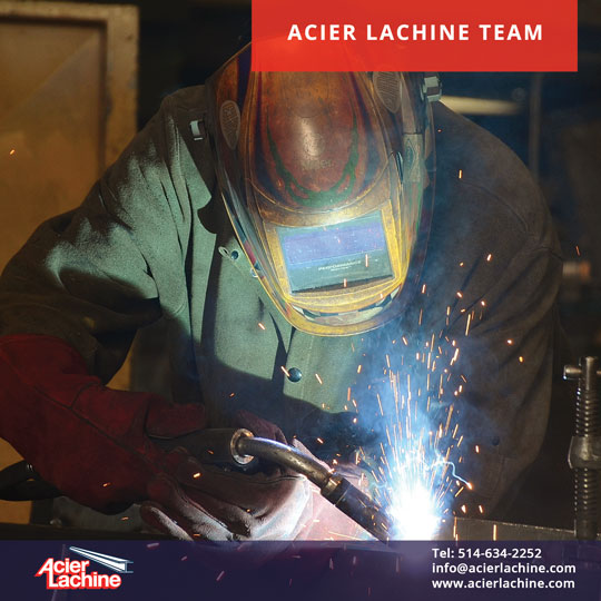 Acier Lachine Team Welding Staff Acier Lachine Montreal QC