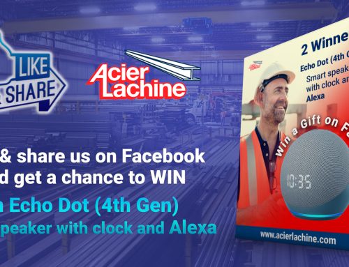 Like& Share Acier Lachine on Facebook – 2021!