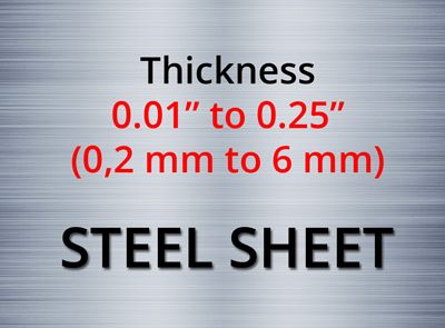 Thickness of the Steel Sheet