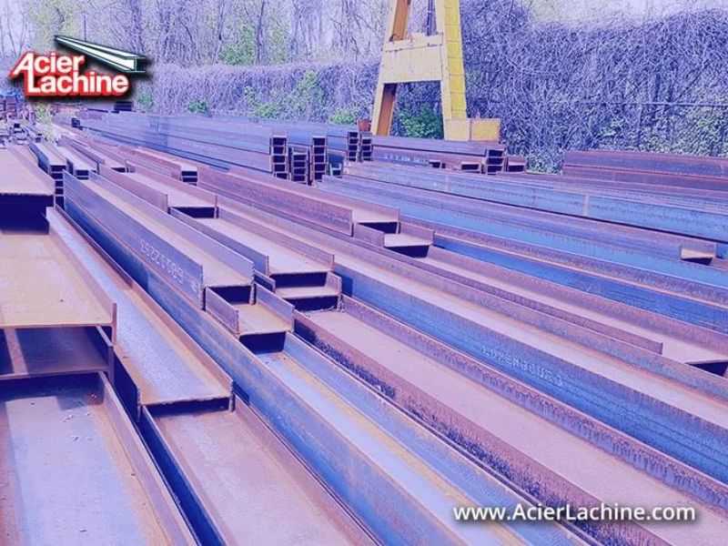 Our Structural H beams I beams for Sale View 2 Acier Lachine Montreal QC 800x600 2
