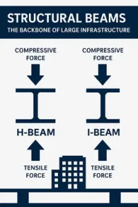 infographic for structural beams
