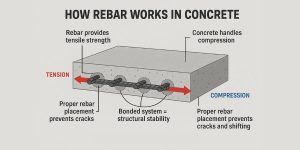 how rebar works in concrete