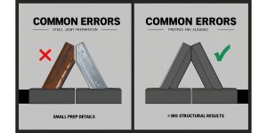 proper vs improper joint preparation