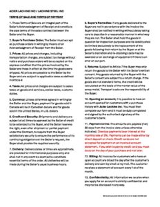 TERMS OF SALE AND PAYMENT AL fev 2025 pdf